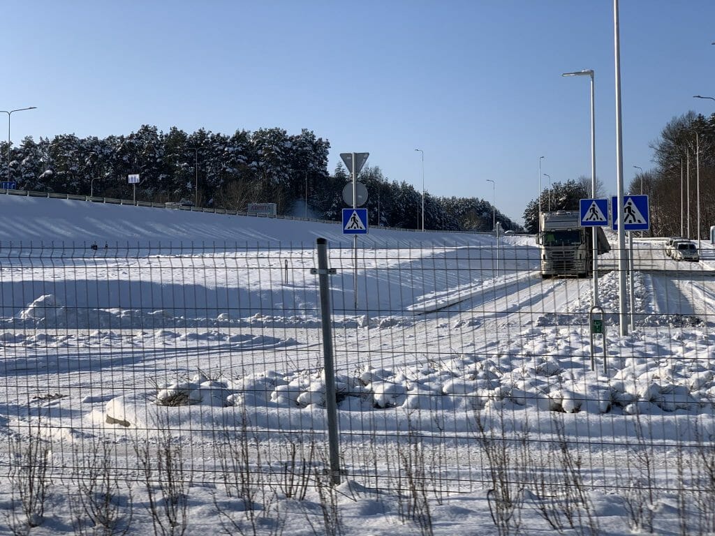 Laisvės pr. ir Oslo g. jungiamasis kelias (Laisvės pr.) - Gatvė - statybų nuotraukos