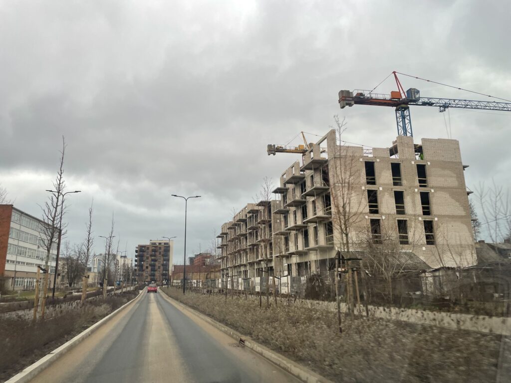 Šnipiškių solo (Veprių g. 4) - Daudzdzīvokļu nams - būvdarbu attēli