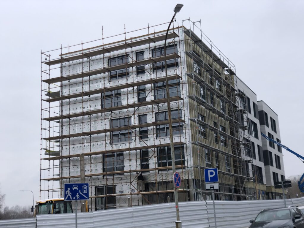 Kapsų 19A (Kapsų g. 19A) - Multi apartment - construction photos