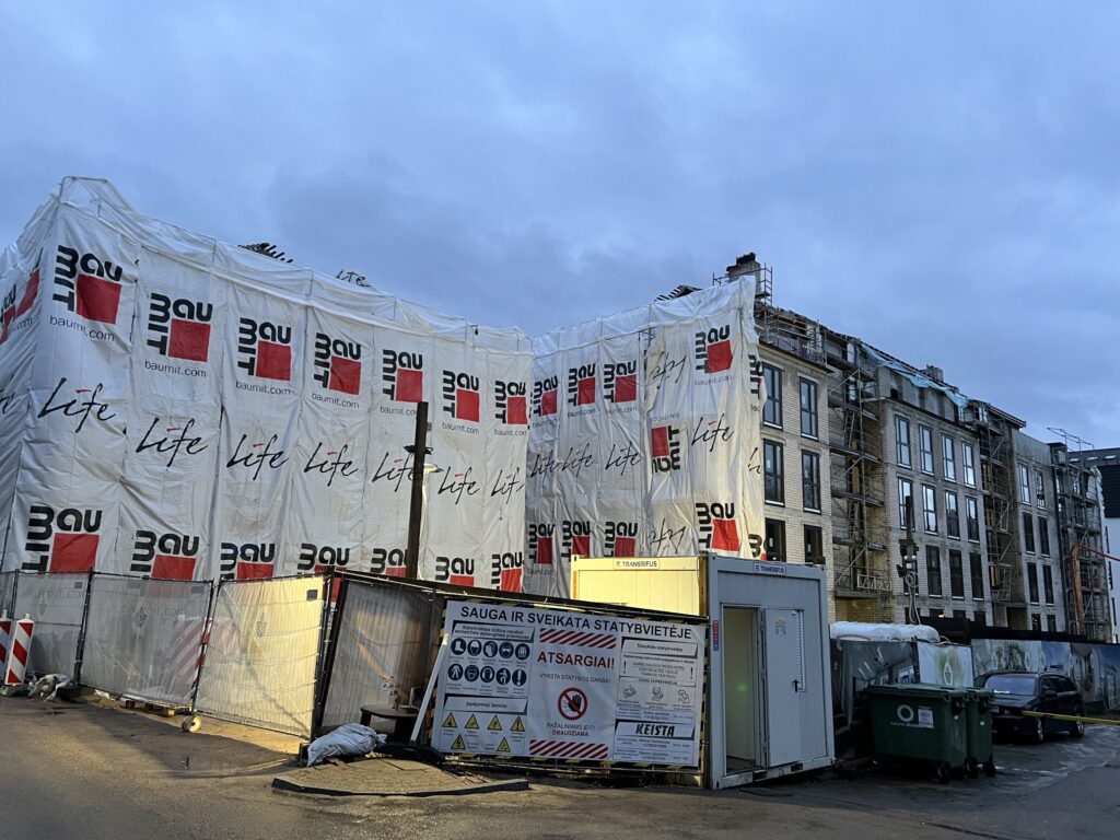 Parko namai 3 etapas (Krėvos g. 6) - Multi apartment - construction photos