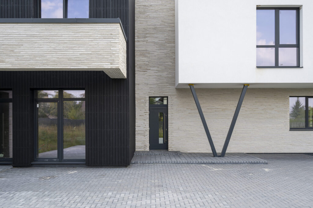 Armėnų namai (Armėnų g. 2, 14, 19 / Savičiūnų g. 3, 5, 7) - Row housing - construction photos