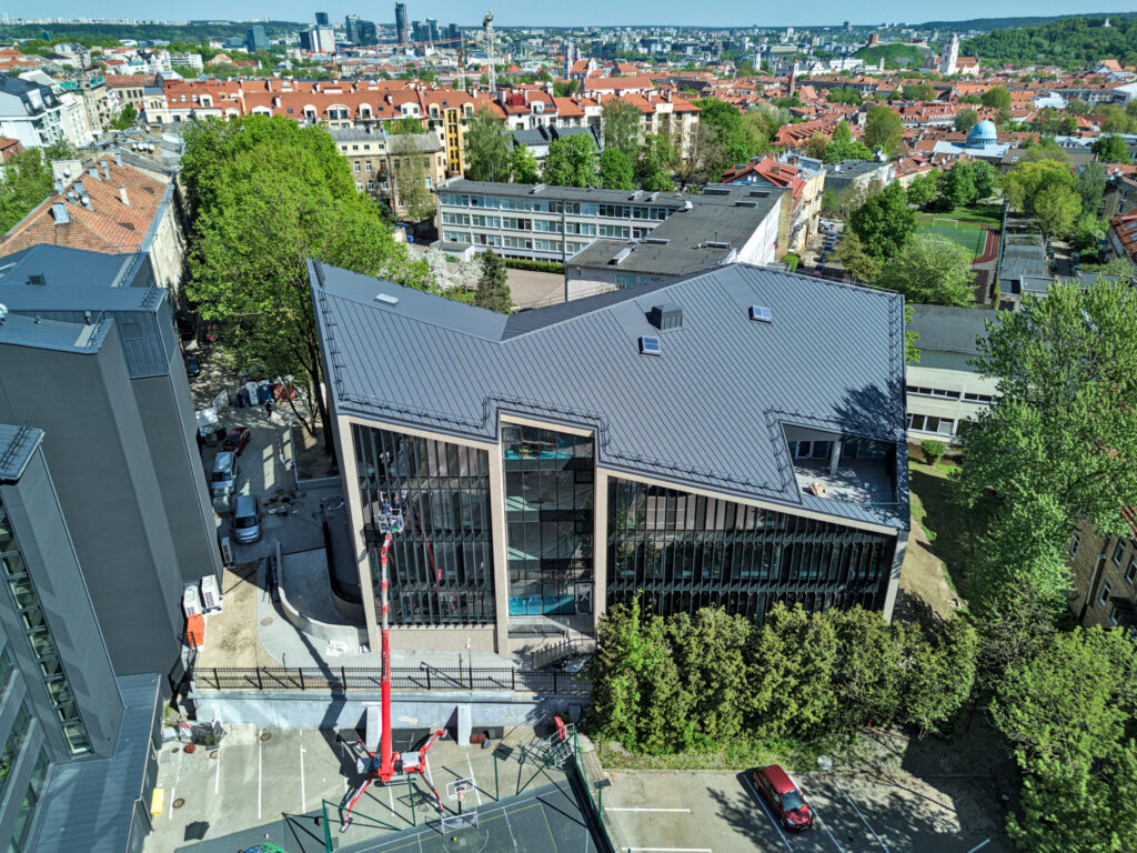 Balstogės universitetas (Aguonų g. 22) - Higher education - construction photos