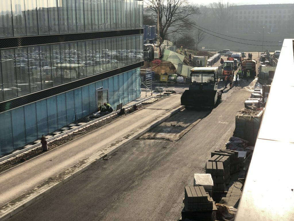 Algimanto Nasvyčio g. (Upės g.) - Street - construction photos