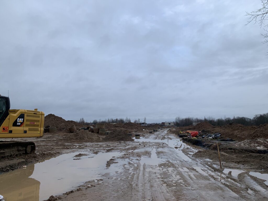Vytėnų akligatvis (Užnerio g., A. Voldemaro g.) - Land plots - construction photos