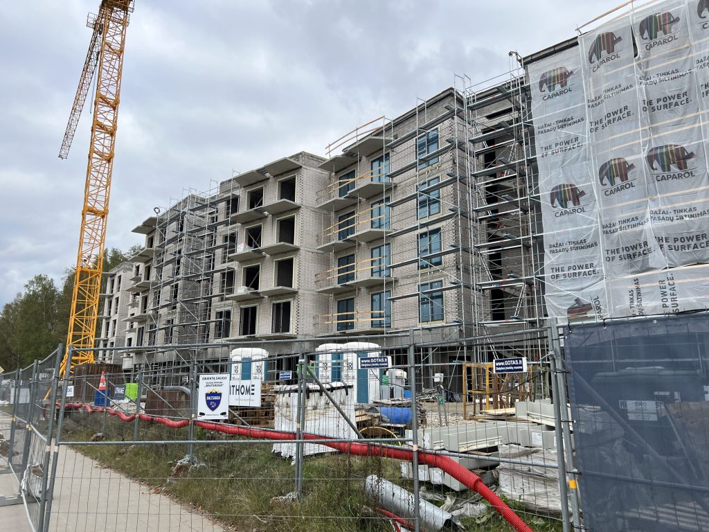 Sietyno 3 (Sietyno g. 3) - Multi apartment - construction photos