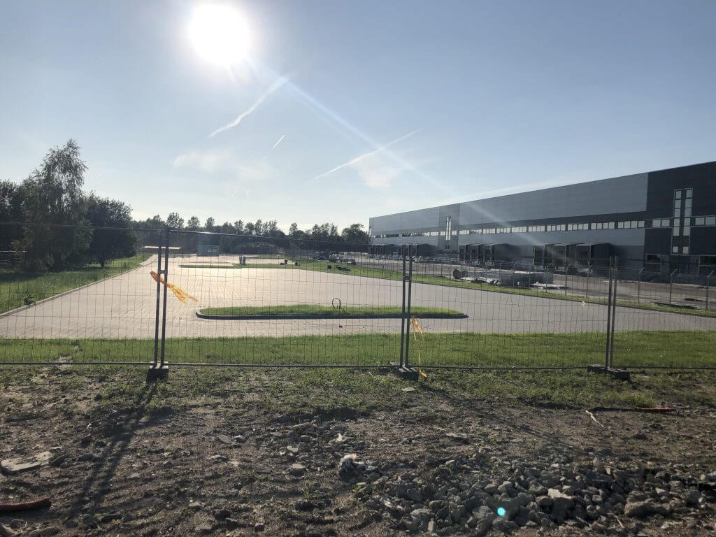 Liepkalnio industrinis parkas 1 etapas (Liepkalnio g. 172M) - Warehouse / Distribution center - construction photos