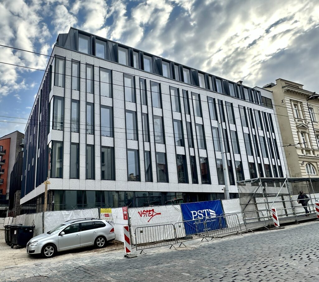 Lietuvos draudimo administracinis B10 (J. Basanavičiaus g. 10) - Multi apartment, Office center - construction photos