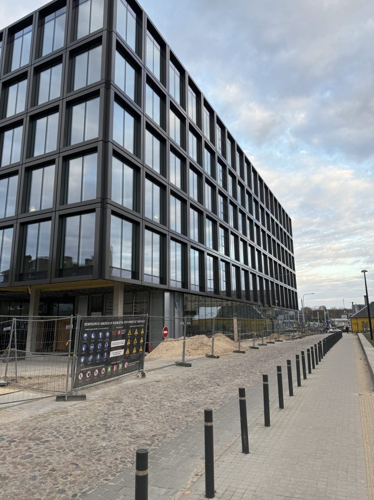 Uptown Park 2 (Švitrigailos g. 19, 21, 23) - Office center - construction photos