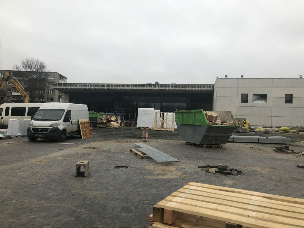 Kauno ledo rūmai (Kovo 11-osios g. 26) - Sports arena - construction photos