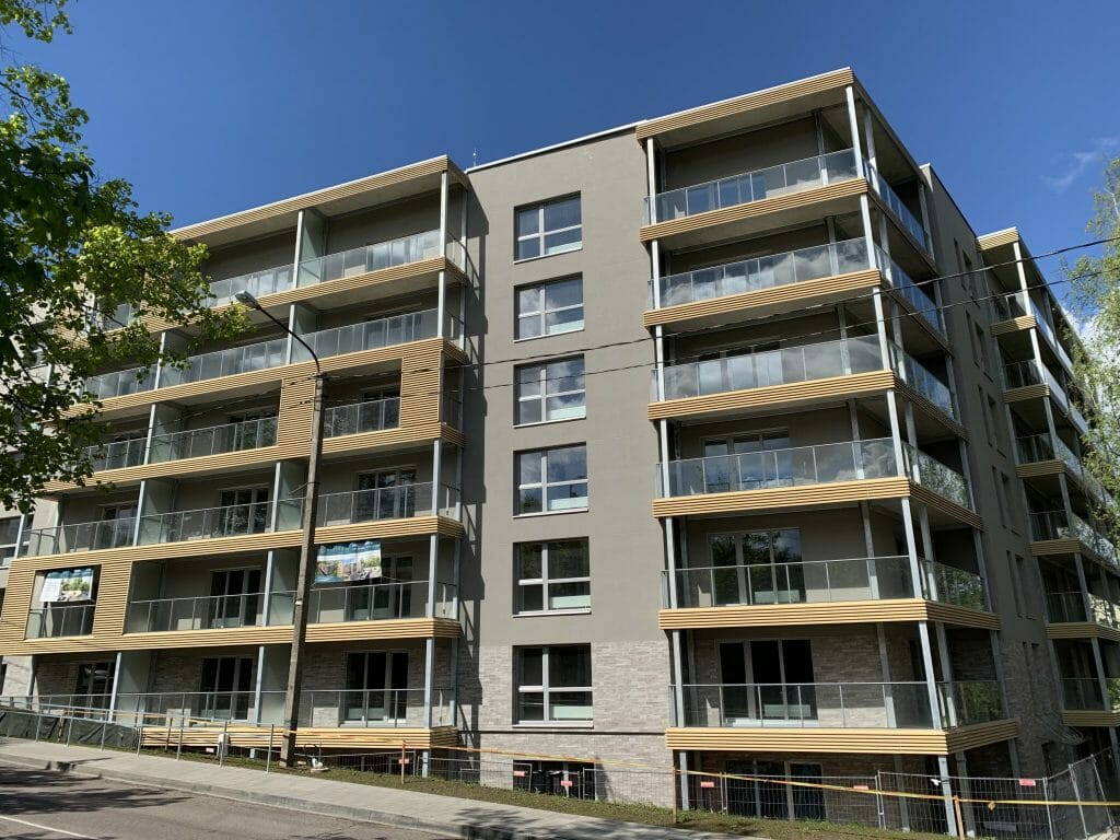 Sapiegų 19 (L. Sapiegos g. 19) - Multi apartment - construction photos