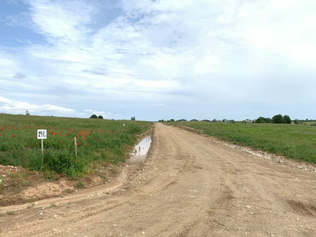 Kalvų terasos (Ismonių g. 15) - Land plots - construction photos