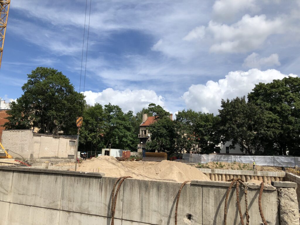 Parkingas Donelaičio g. 65A (K. Donelaičio g. 65A) - Parking facility - construction photos