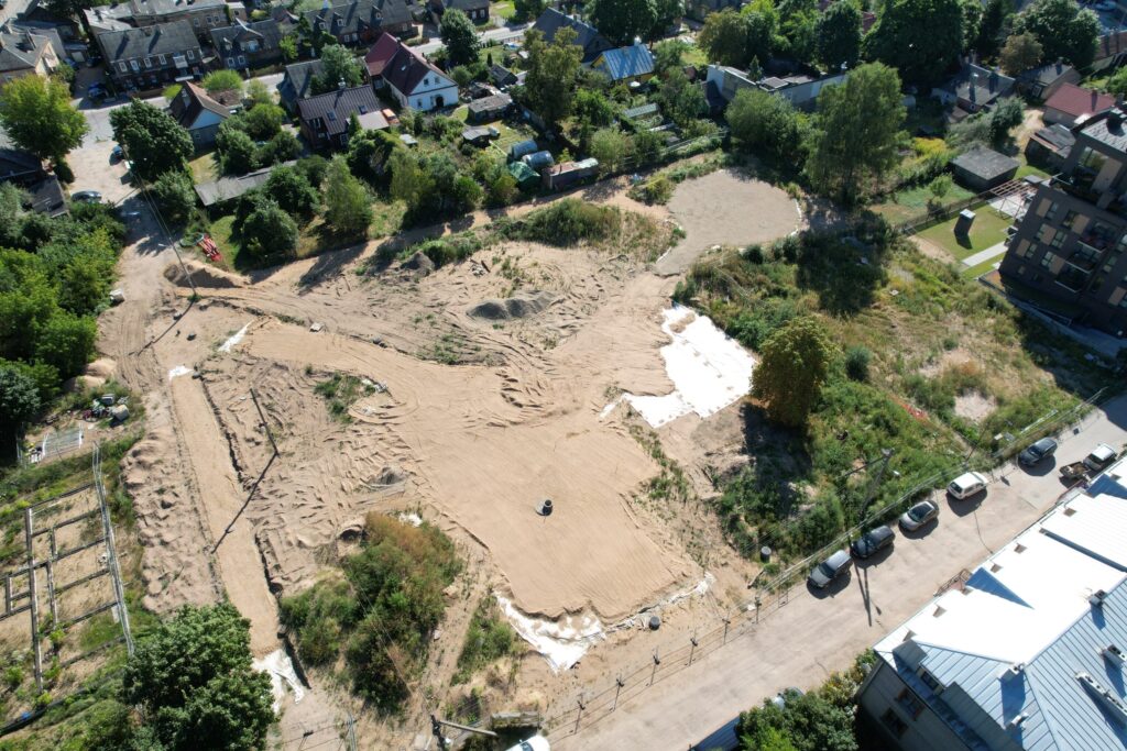 Šnipiškių aikštė (Giedraičių-Kintų g. skveras) (Kintų g.) - Square - construction photos