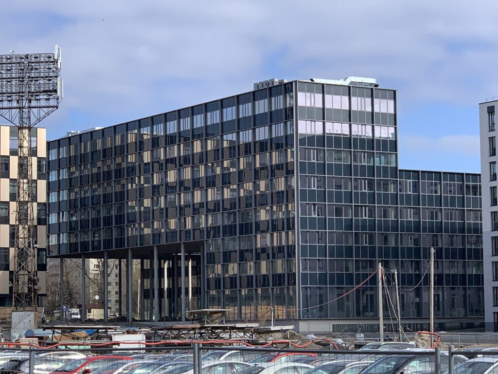 Business Stadium North East (Rinktinės g. 3) - Verslo centras - statybų nuotraukos