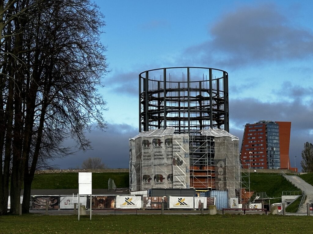 Klaipėdos pilies bokštas (Priešpilio g. 2) - Museum - construction photos