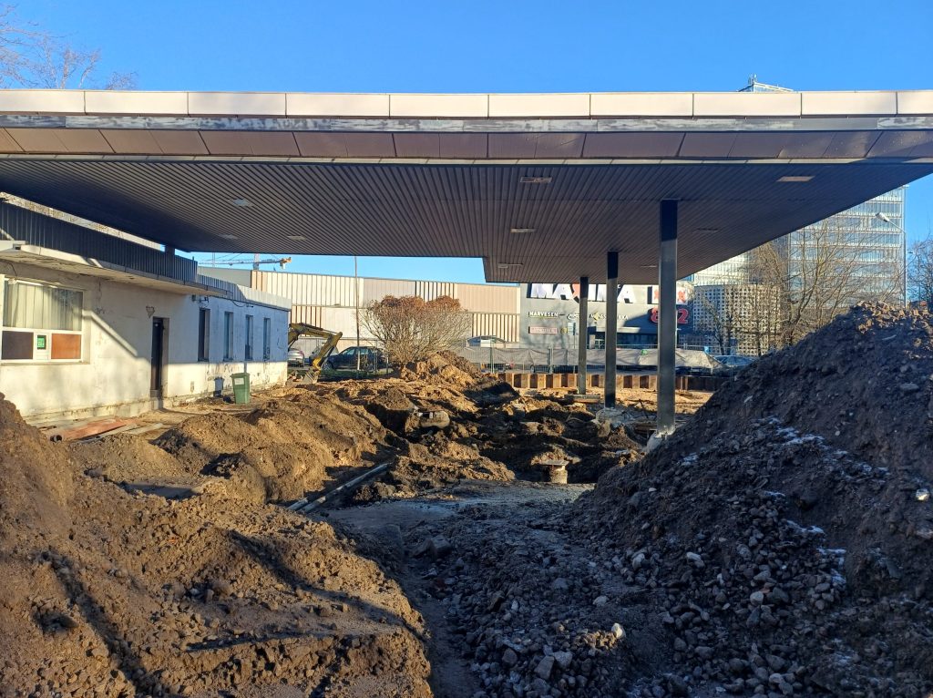 KOOL Degvielas uzpildes stacija - Sporta iela 9 (Sporta iela 9) - Benzīntanks - būvdarbu attēli