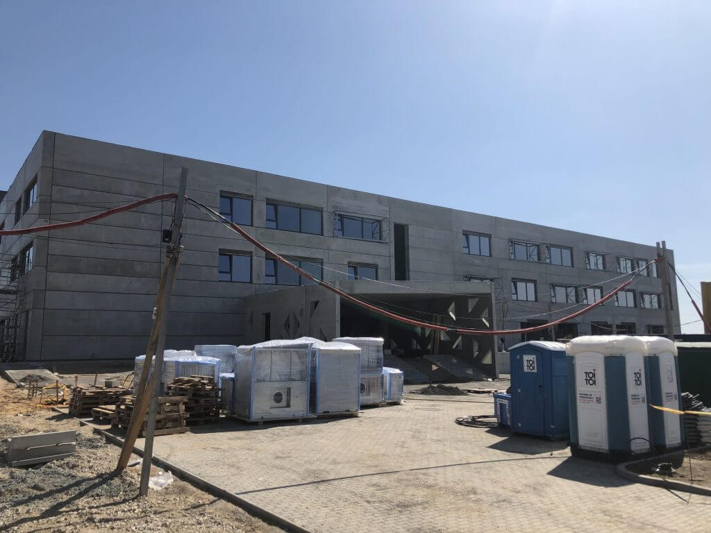 Karalienės Mortos mokykla ir darželis "Vaikystės sodas" (Lukšinės g. 29) - Primary and secondary education - construction photos