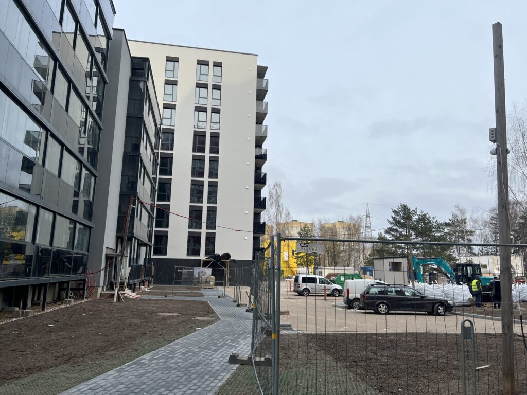 Laisvės 45A (Laisvės pr. 45A) - Multi apartment - construction photos