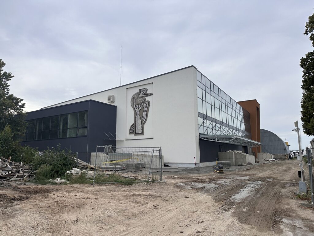 Lietuvos aviacijos muziejus (Veiverių g. 132) - Museum - construction photos
