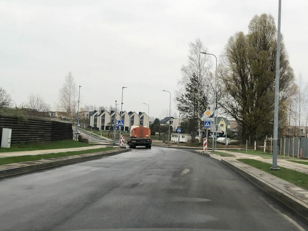 Varnės g. rekonstrukcija (Varnės g.) - Iela - būvdarbu attēli