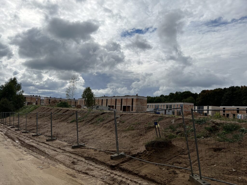 MO Garden 1 etapas (sublokuoti namai) (Mozūriškių g. 188, 200, 202, 204, 206, 208, 210, 212, 222, 224, 226, 228) - Row housing - construction photos