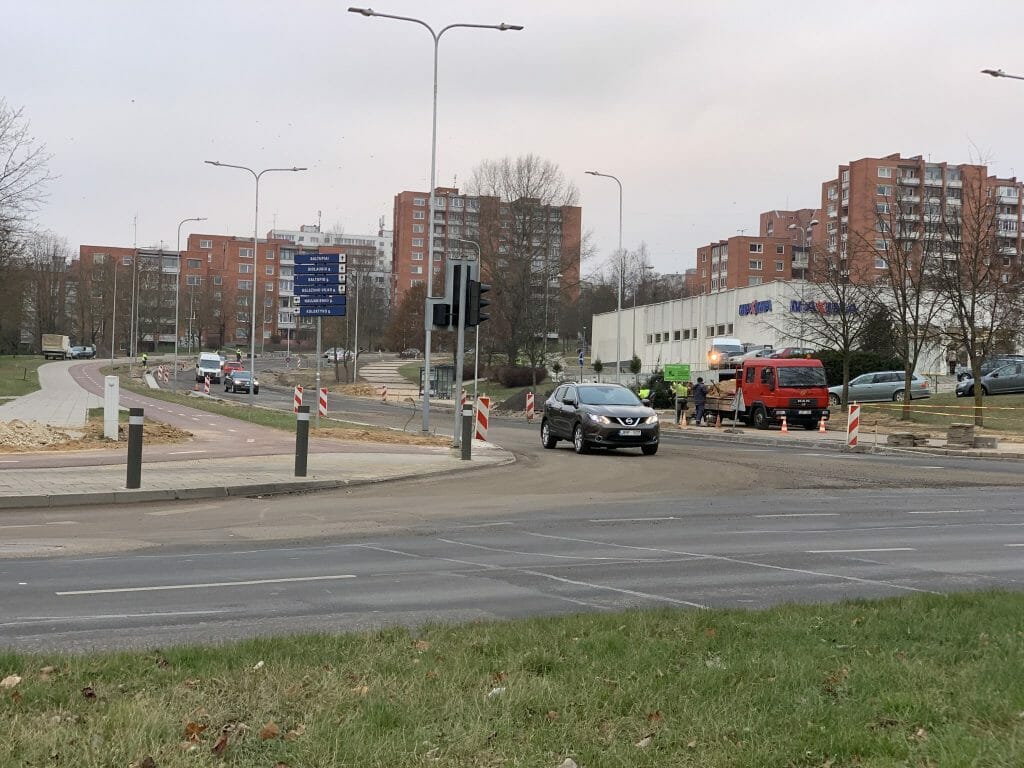 Ramaus eismo gatvė Didlaukio g. (Didlaukio g.) - Iela - būvdarbu attēli