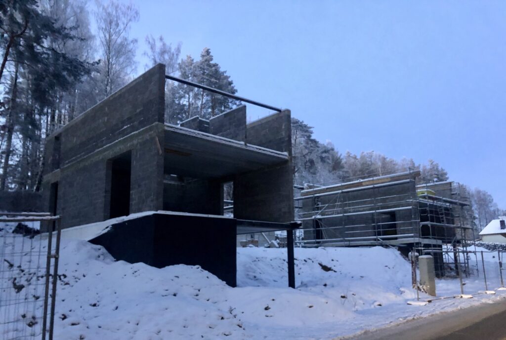 Pupojų g. 32, 34 (Pupojų g. 32, 34) - Private house community - construction photos