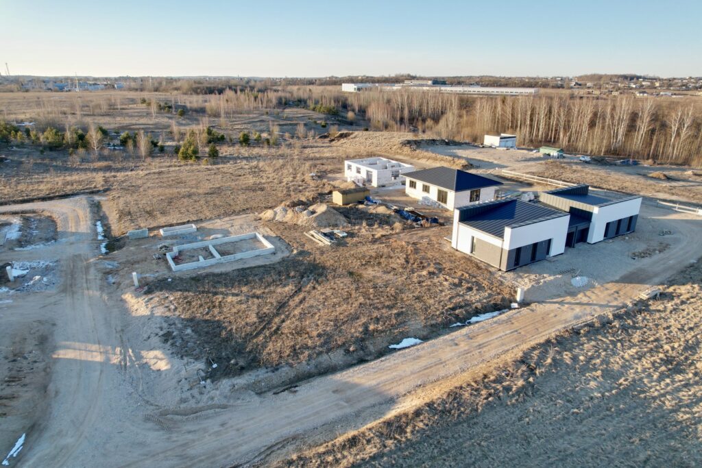 Liepų valdos (Liepų al.) - Land plots - construction photos