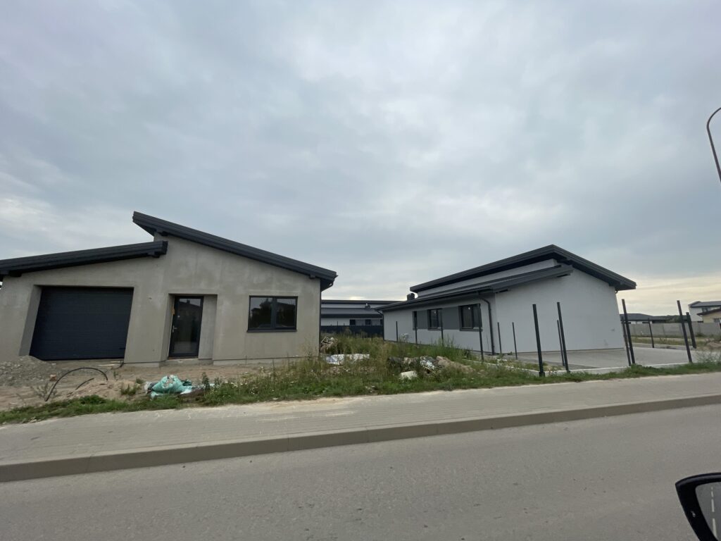 17 perlų (Uždaroji g.) - Private house community - construction photos