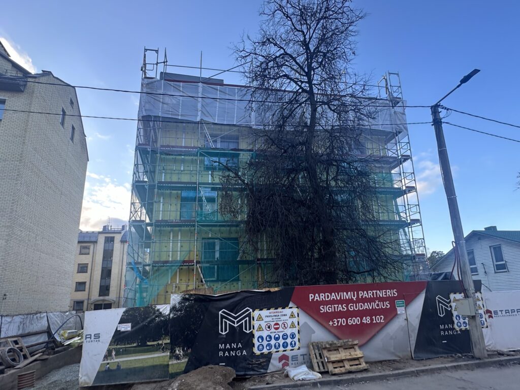 Vingio solo (S. Konarskio g. 30C) - Multi apartment - construction photos