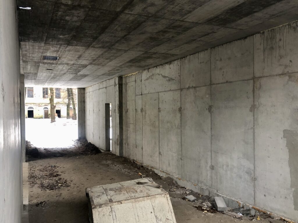 Oskierkų rūmai (Klaipėdos g. 9) - Daudzdzīvokļu nams - būvdarbu attēli