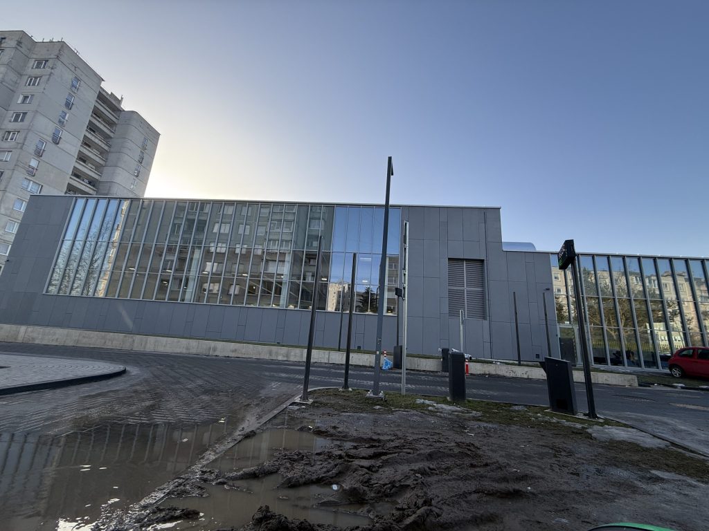 Baseinas "Šilainiai" (Baltų pr. 8) - Sporto arena - statybų nuotraukos