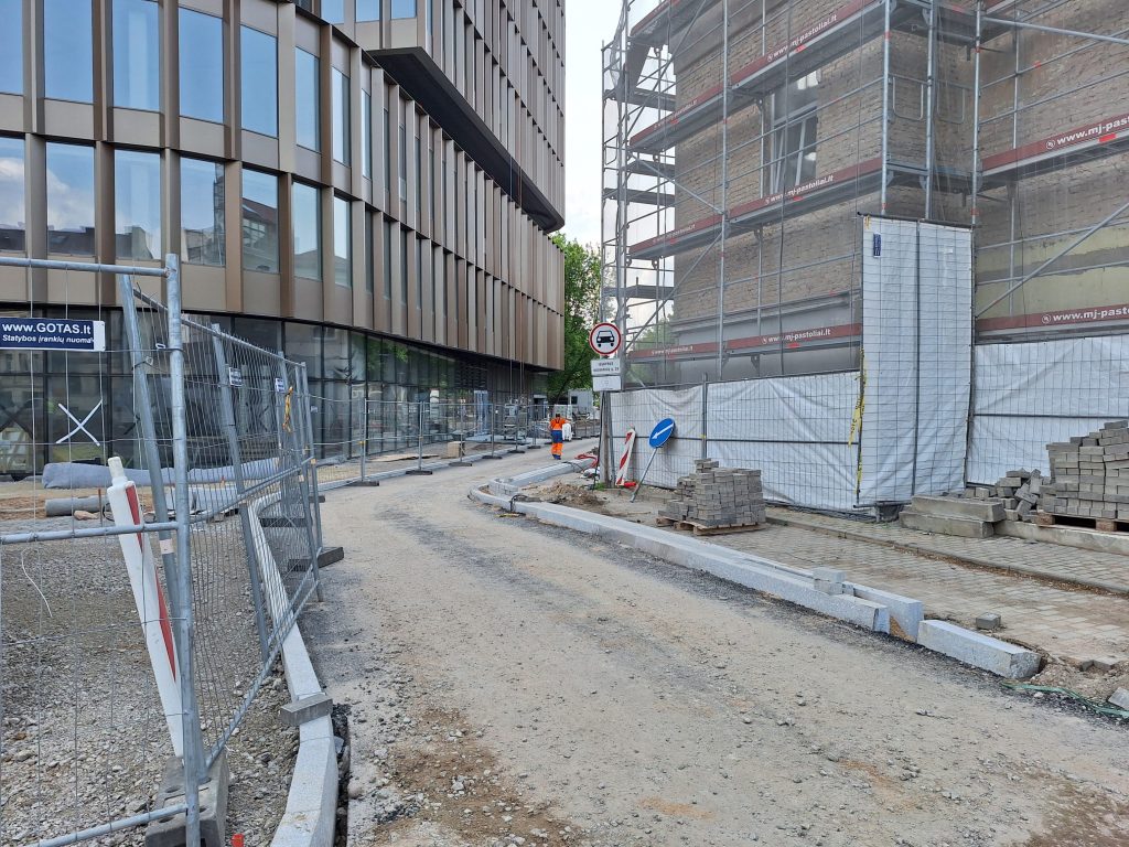 Krokuvos g. nuo Giedraičių g. iki Kalvarijų g. (Krokuvos g.) - Street - construction photos