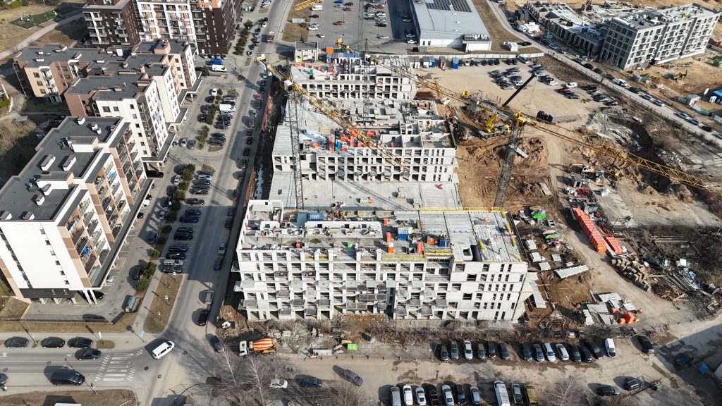 Just-in 1 etapas (A, B, C) (Justiniškių g. 126) - Daugiabutis - statybų nuotraukos