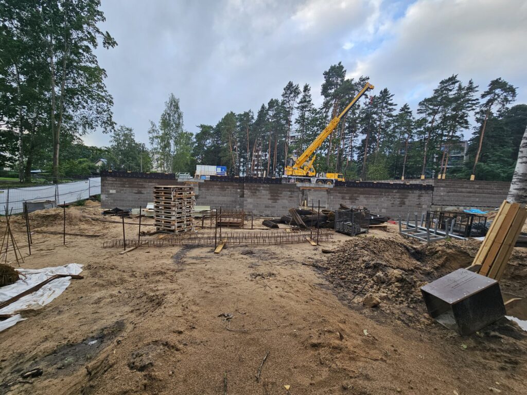 Čiekuru mājas (Druvienas iela 2) - Daudzdzīvokļu nams - būvdarbu attēli