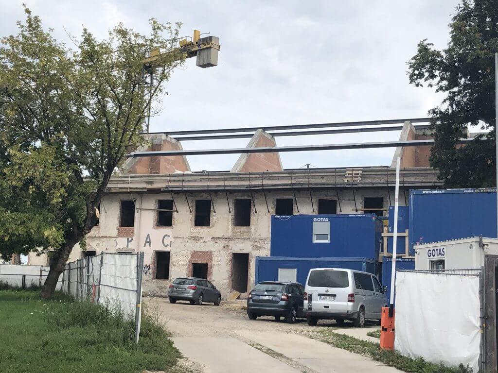 Misionierių sodai (Subačiaus g. 20) - Multi apartment - construction photos