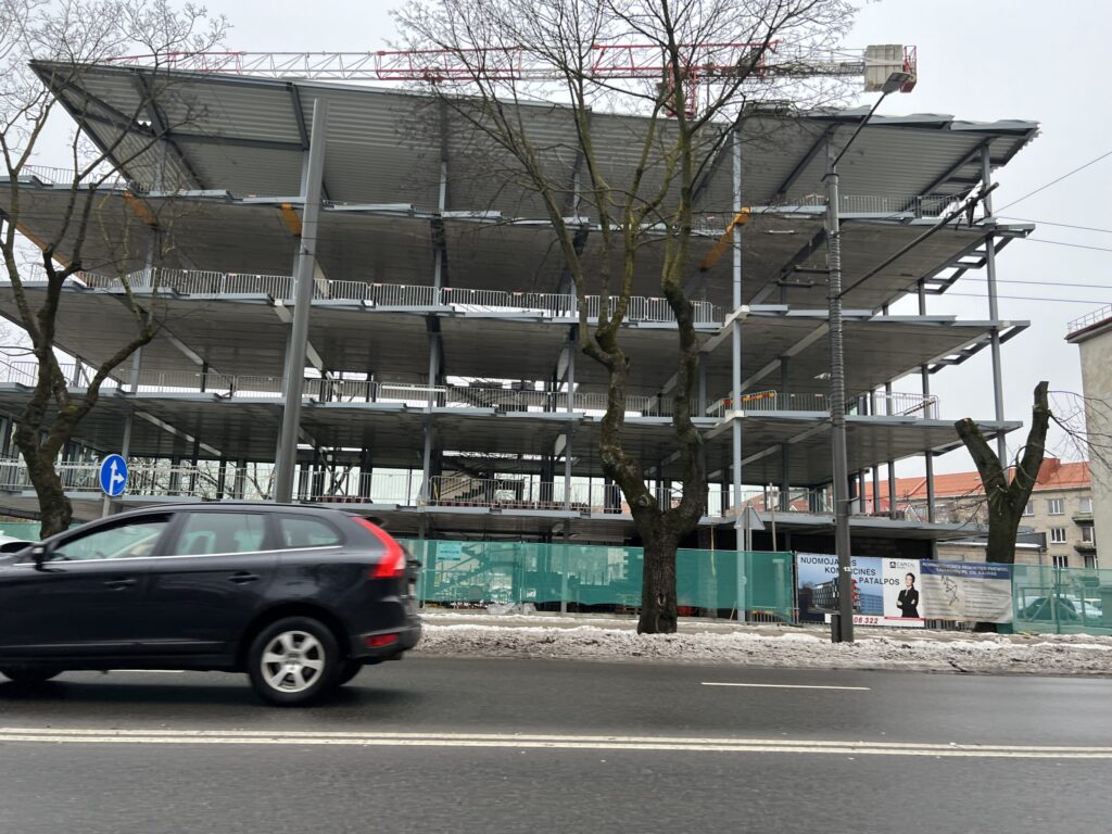 Savanorių pr. 239 (Savanorių pr. 239) - Office center - construction photos