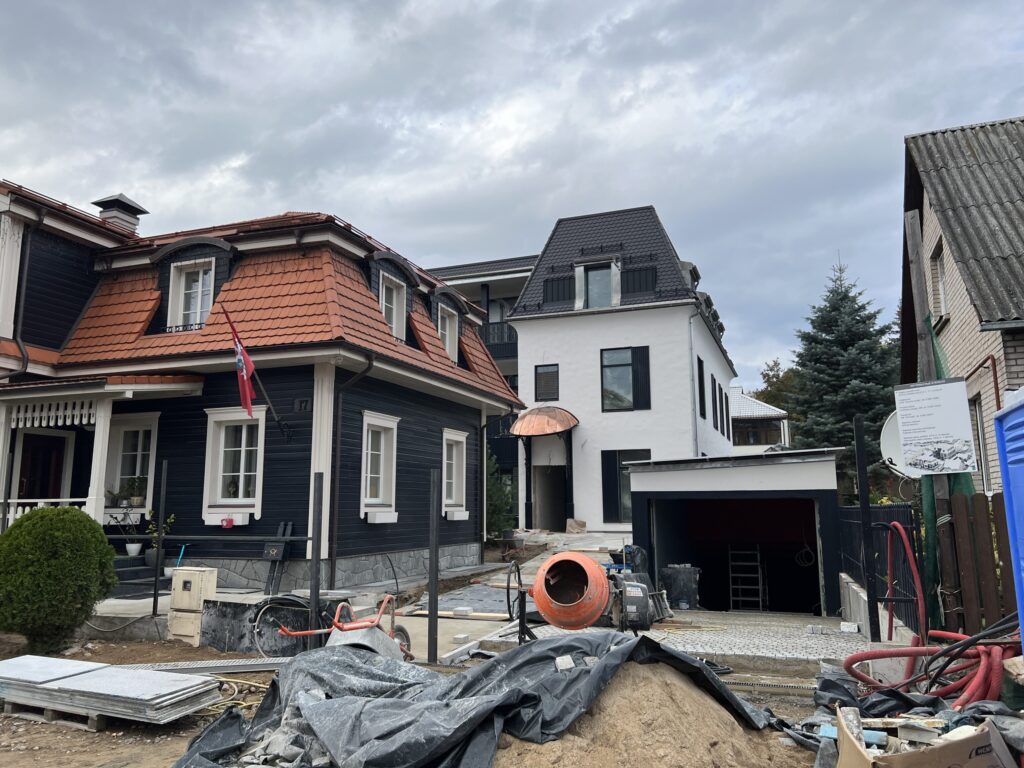 Žalioji g. 17 (Žalioji g. 17) - Hotel, Multi apartment - construction photos