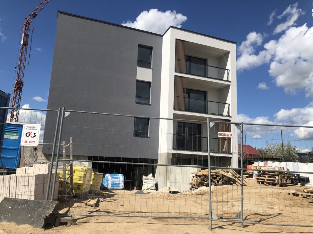 Simono namai (Simono Grunau g. 111) - Multi apartment - construction photos