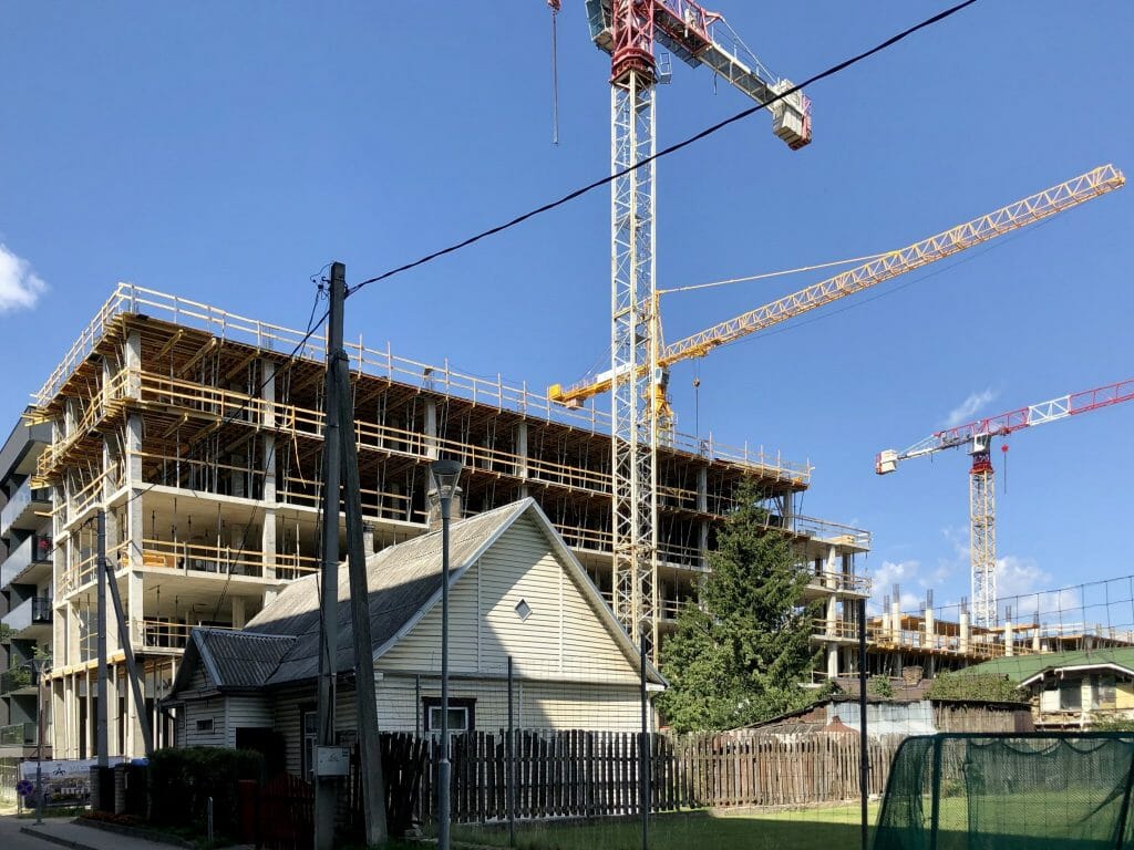 Andrum Metropolis (Lvovo g. 79) - Multi apartment - construction photos