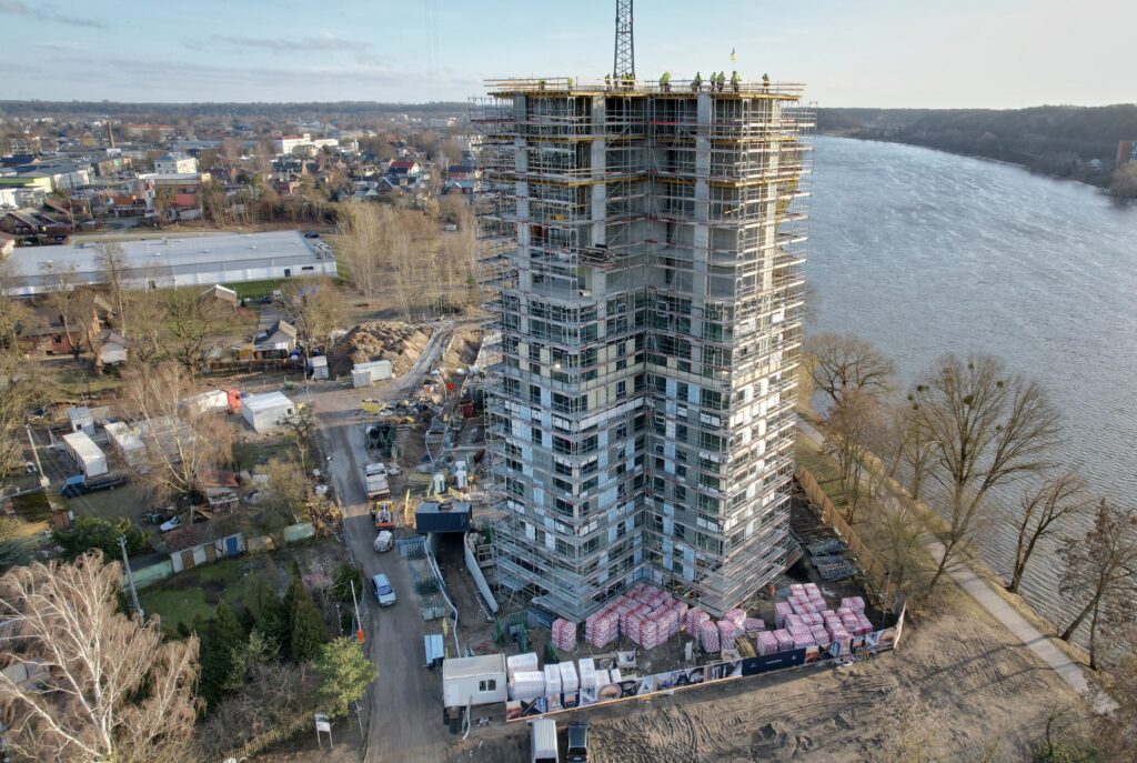 Kaunorama 1 etapas (A ir B namas) (A. Juozapavičiaus pr. 139A) - Multi apartment - construction photos