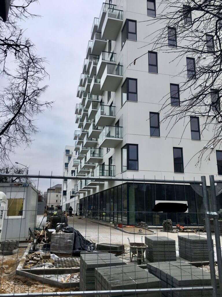 Birželio namai (Birželio 23-iosios g. 10A, Statybininkų g. 1) - Multi apartment - construction photos