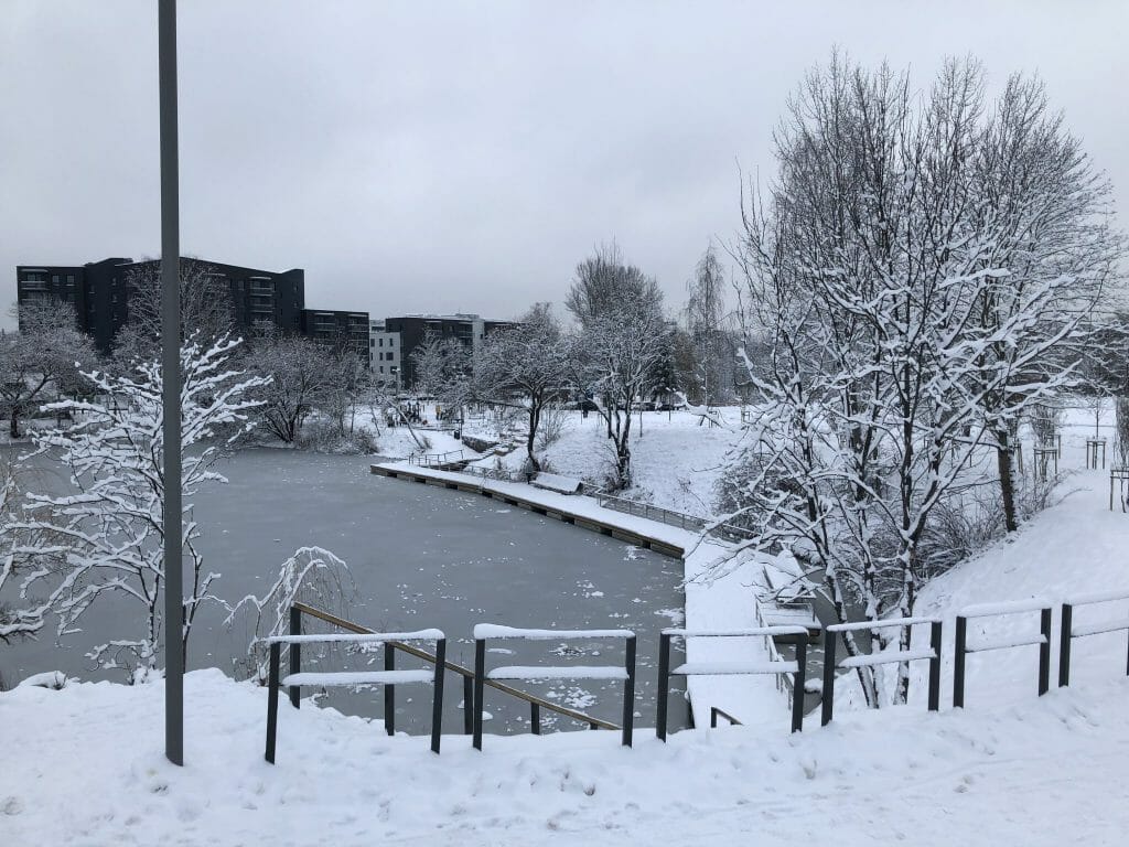 Neries senvagės slėnis (Linkmenų g.) - Bike path, Park - construction photos