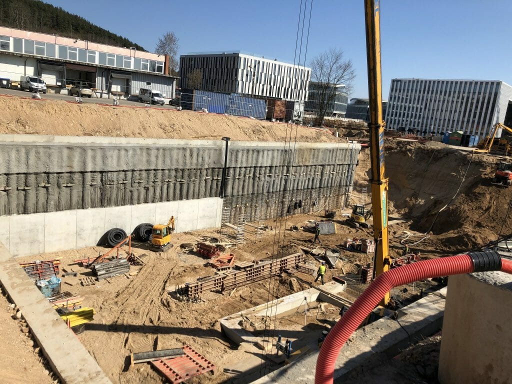 CORE (Ukmergės g. 126) - Office center - construction photos