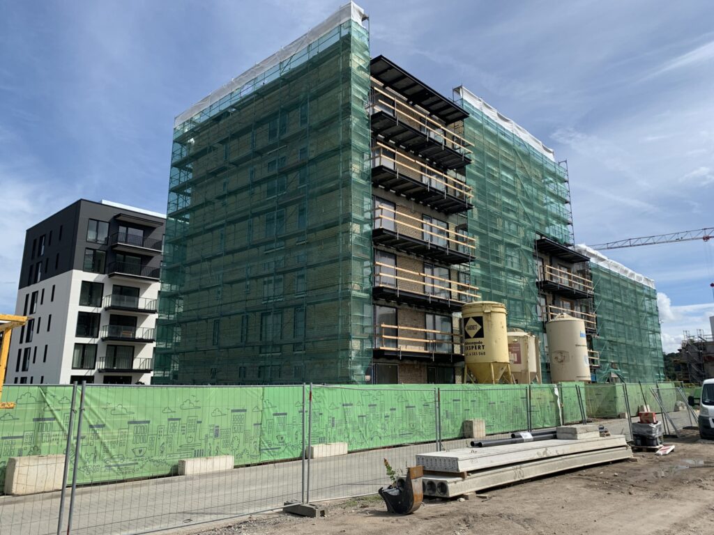 Piliamiestis 8 etapas (Brastos g. 22, 24C) - Multi apartment - construction photos