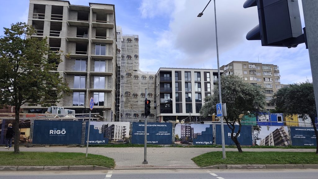 RIGO (Rygos g. 11A) - Multi apartment - construction photos