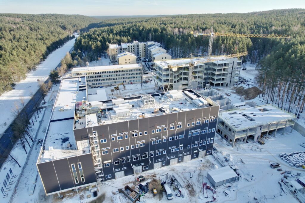 VGTU Elektronikos, Mechanikos ir Transporto inžinerijos fakultetų laboratorijos (Plytinės g. 25) - Higher education - construction photos