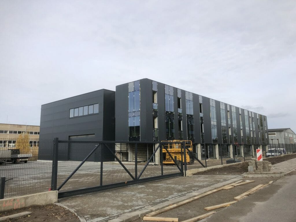 Šilutės pl. 17A (Šilutės pl. 17A) - Office center - construction photos