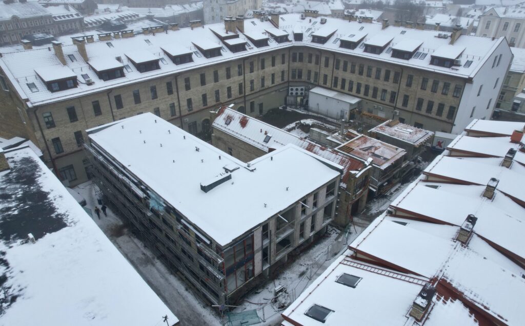 Bazilijonų namai 3 etapas (Bazilijonų g. 3B, 3C) - Multi apartment - construction photos