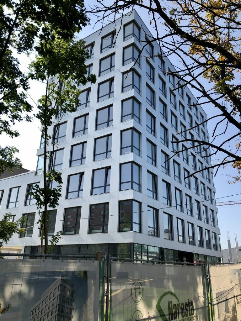 Žalgirio 94 (Žalgirio g. 94) - Office center - construction photos